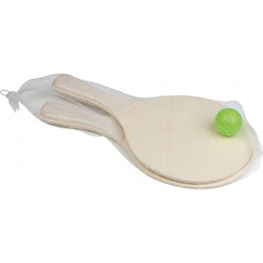 Logo trade corporate gifts picture of: Beach ball set MALAGA